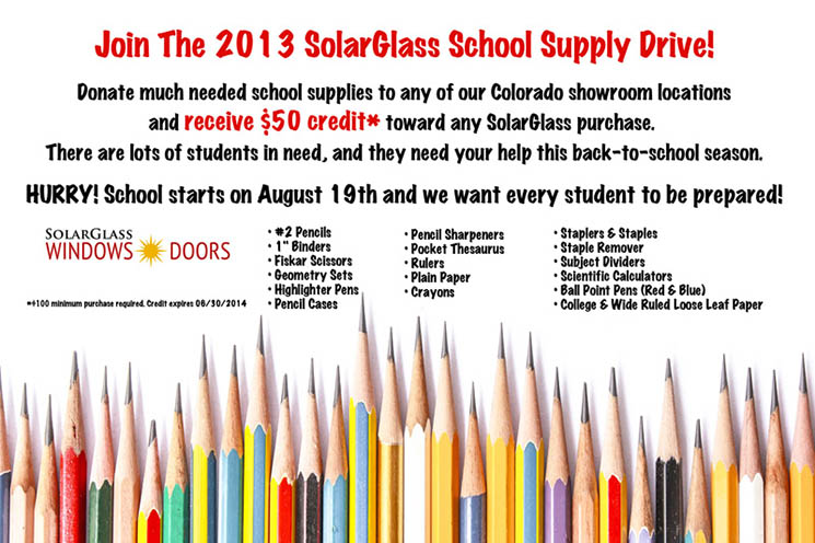 2013 School Supply Drive