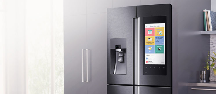 Samsung Family Hub Refrigerator for a Smart Kitchen